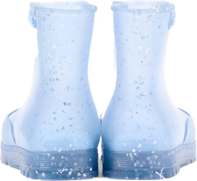 Mini Melissa Welly regenlaarzen met glitters Blauw - Foto 3