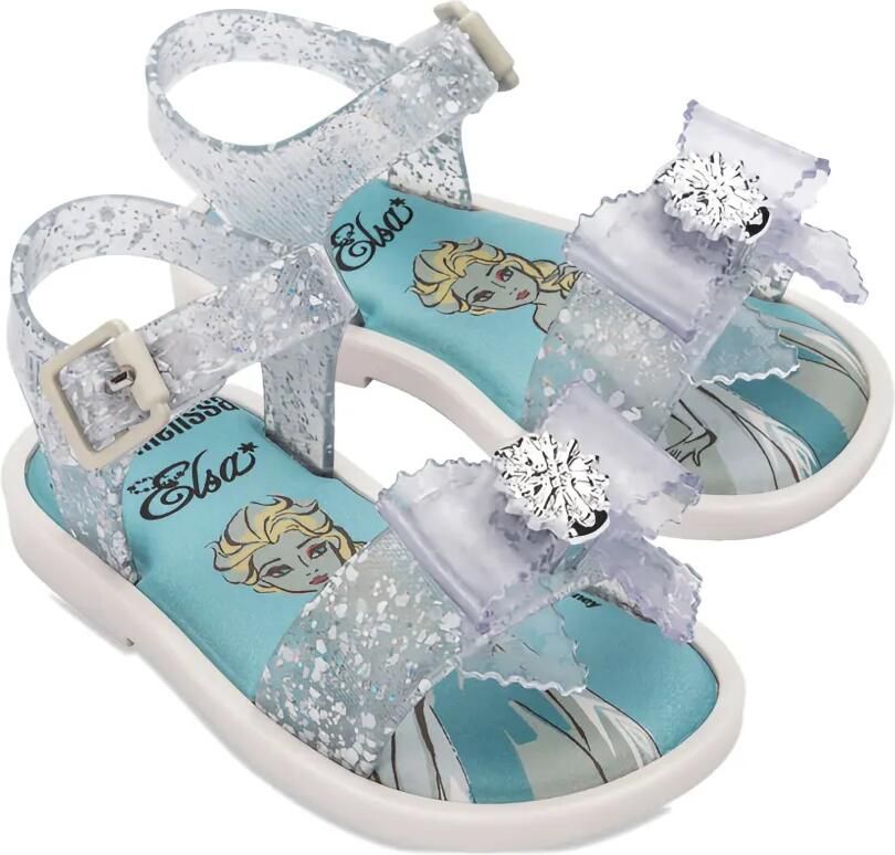 Mini Melissa x Disney Mar sandalen Wit