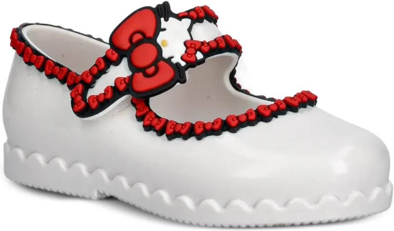 Mini Melissa x Hello Kitty Hip ballet flats Wit