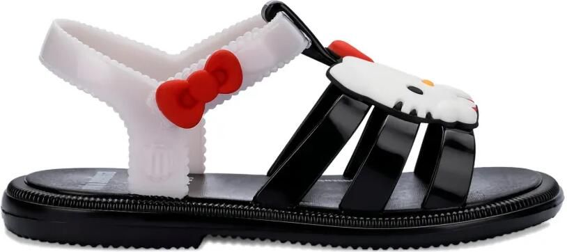 Mini Melissa x Hello Kitty Hip sandalen Zwart