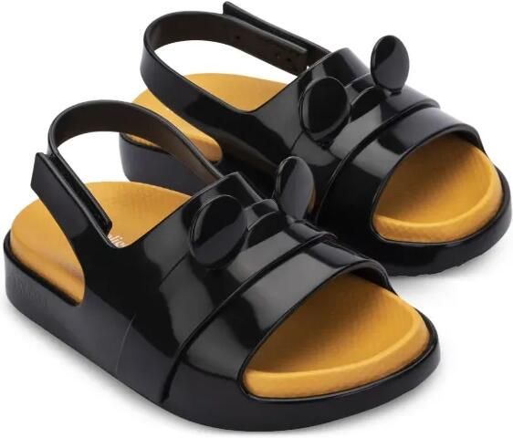 Mini Melissa x Mickey Mouse Cloud sandalen Zwart