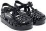 Mini Melissa Possession sandalen met glitter Zwart - Thumbnail 1