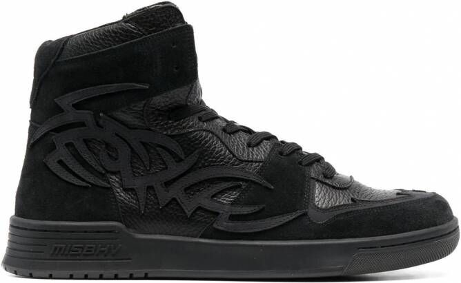 MISBHV Court high-top sneakers Zwart