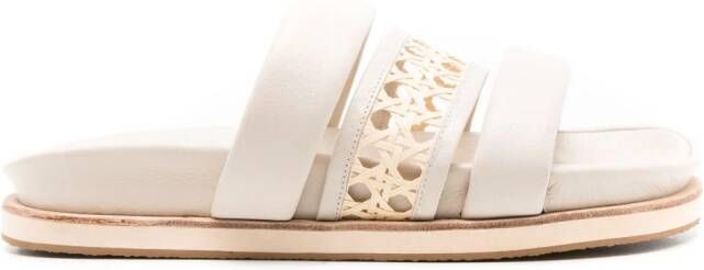 MISCI Carriola leren sandalen Wit