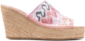 Missoni Espadrilles met print Wit