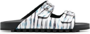 Missoni Gestreepte sandalen Wit