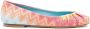 Missoni Iris Wave ballerina's Roze - Thumbnail 1