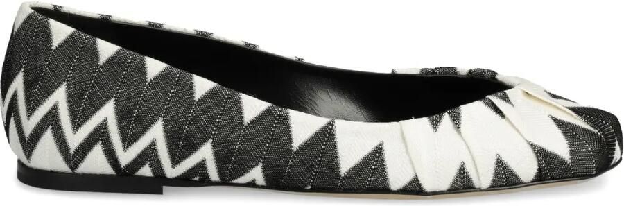 Missoni Ballerina's met geometrische print Zwart