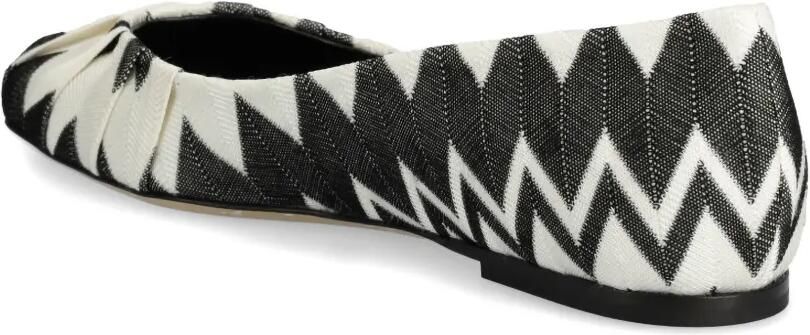 Missoni Ballerina's met geometrische print Zwart - Foto 3