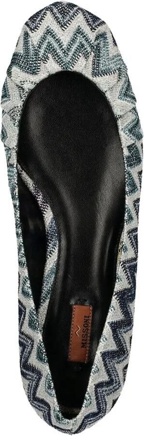 Missoni Ballerina's met zigzag-patroon Beige - Foto 3