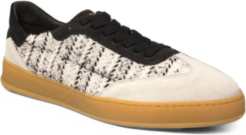 Missoni bouclé suede sneakers Wit - Foto 3