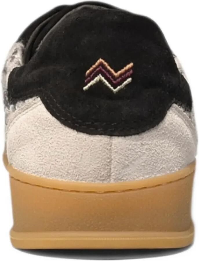 Missoni bouclé suede sneakers Wit - Foto 2