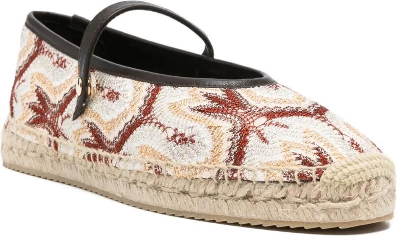 Missoni Espadrilles met bandjes en patroon Beige - Foto 2