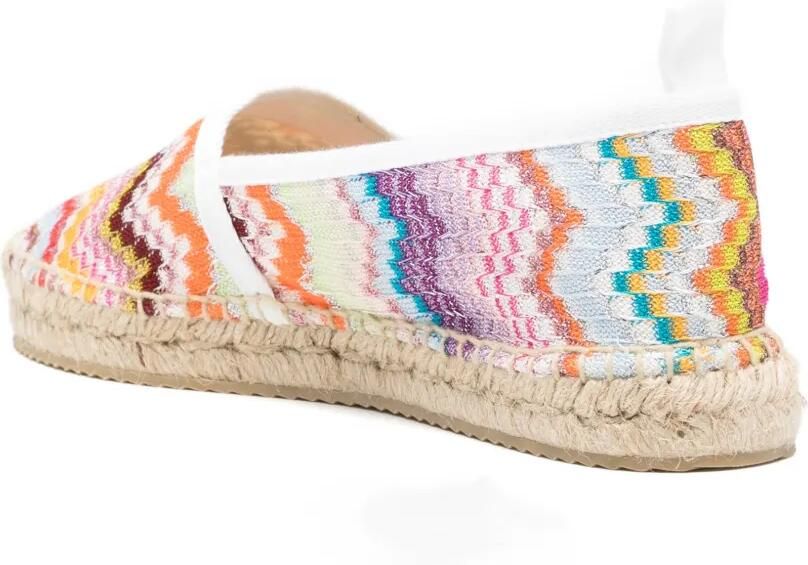 Missoni Espadrilles met chevron patroon Wit - Foto 2