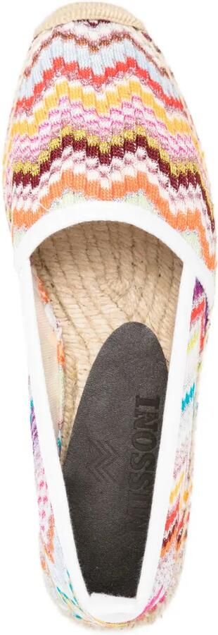 Missoni Espadrilles met chevron patroon Wit - Foto 4