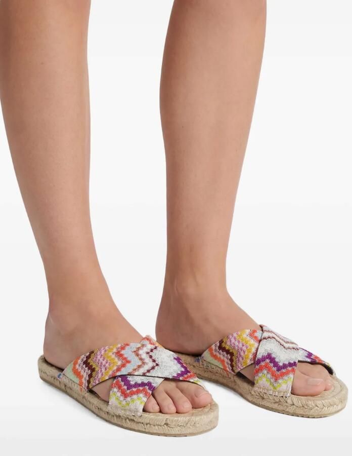 Missoni Espadrilles met gekruiste bandjes Wit - Foto 2