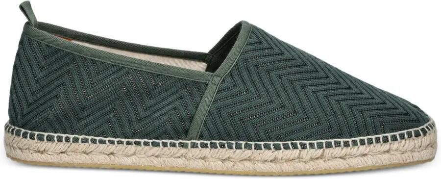 Missoni Espadrilles met visgraatpatroon Groen