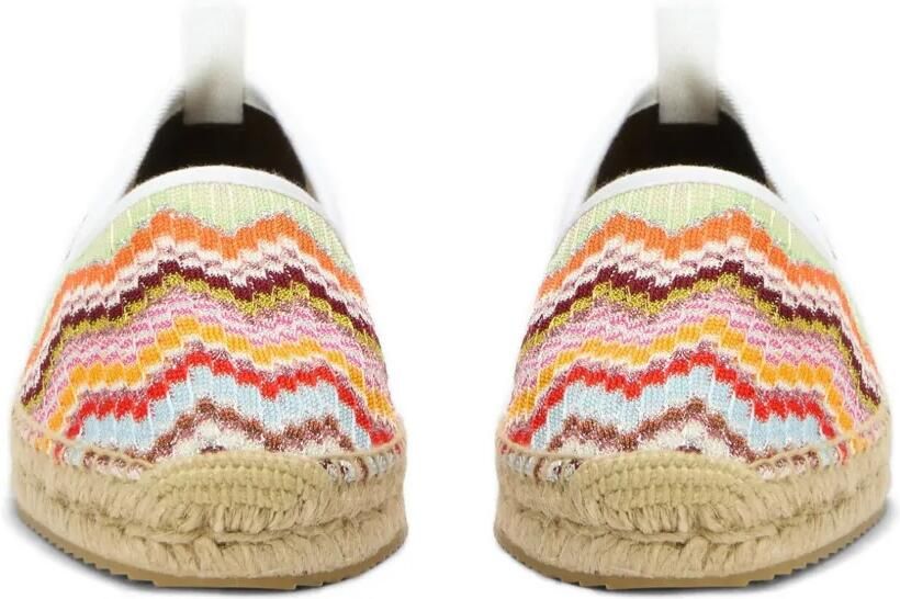 Missoni Espadrilles met zigzag-patroon Oranje - Foto 2