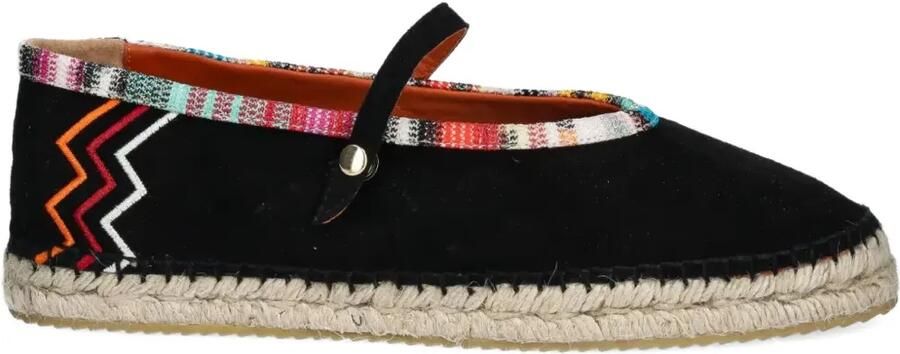 Missoni Espadrilles met zigzagprint Zwart