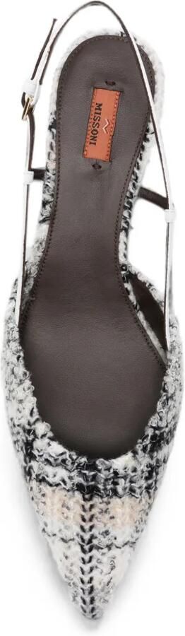 Missoni Fiona pumps met hak Wit - Foto 3