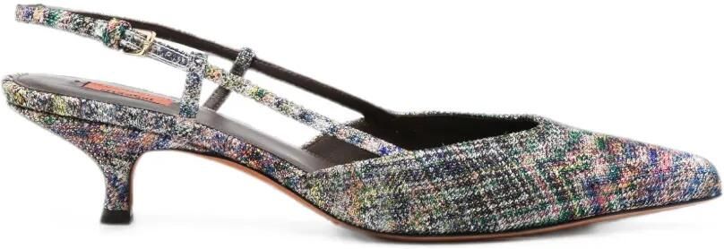 Missoni Fiona slingback pumps Blauw
