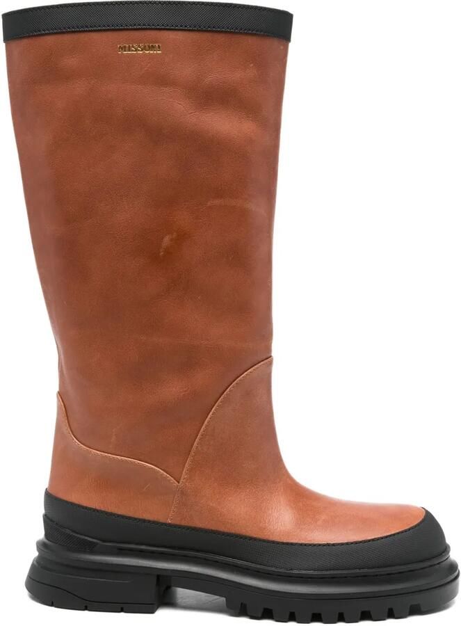Missoni Laarzen met plateauzool Bruin