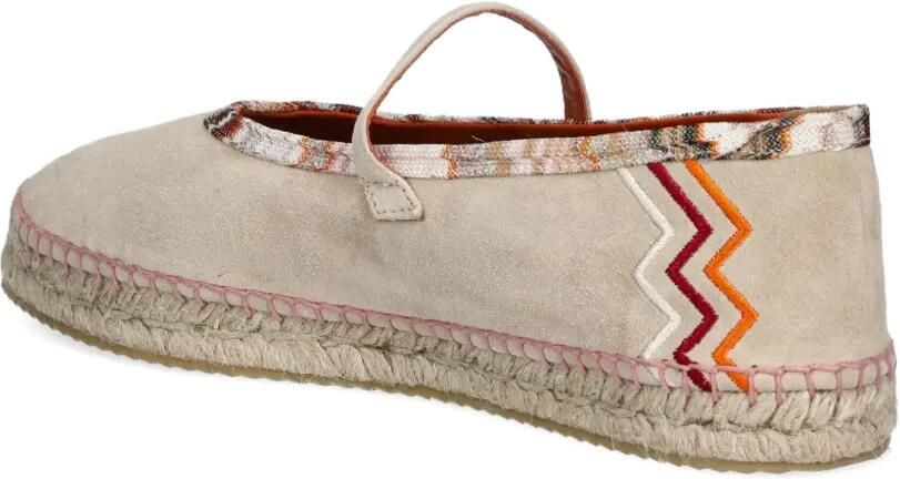 Missoni Leren espadrilles Beige - Foto 2