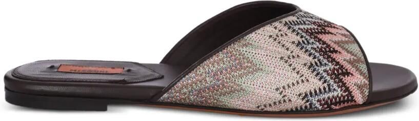 Missoni Liza sandalen Bruin