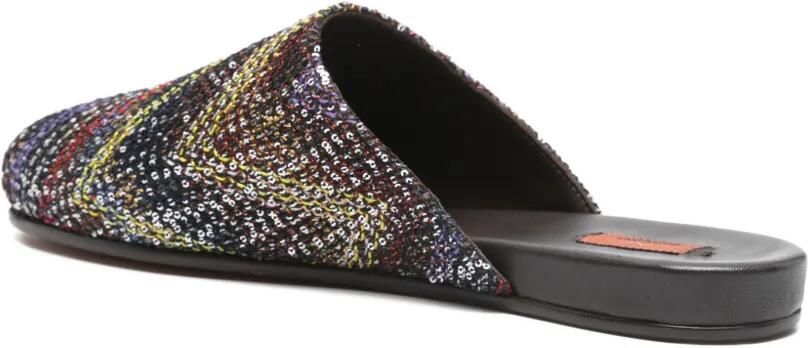 Missoni Muiltjes met pailletten Zwart - Foto 5