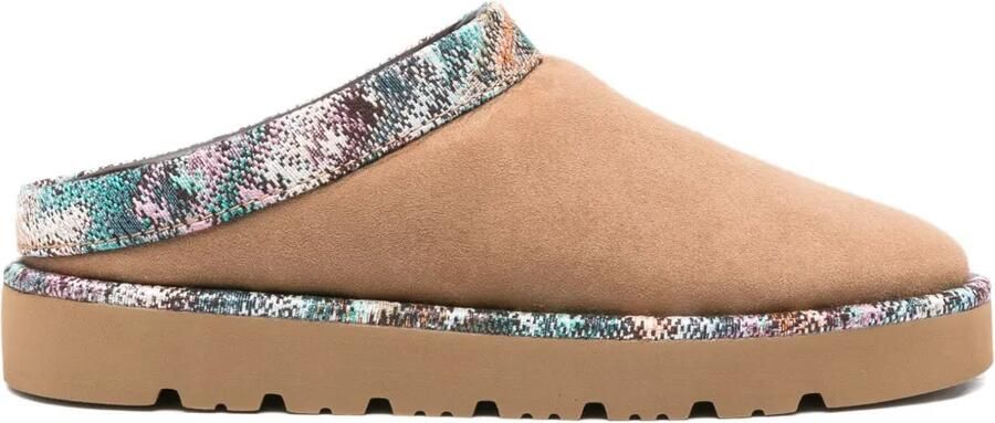 Missoni Slippers met patroon Beige
