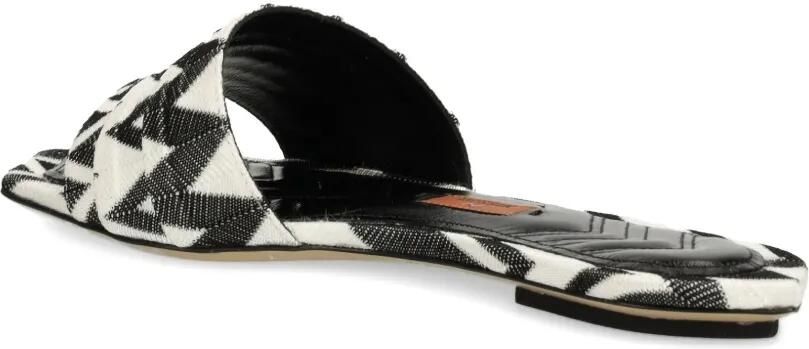 Missoni Slippers met zigzag-print Zwart - Foto 3