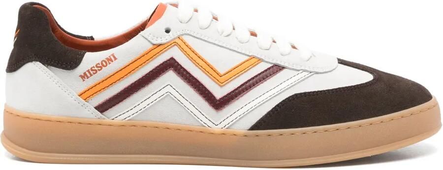Missoni Sneakers met zigzag-patroon Blauw