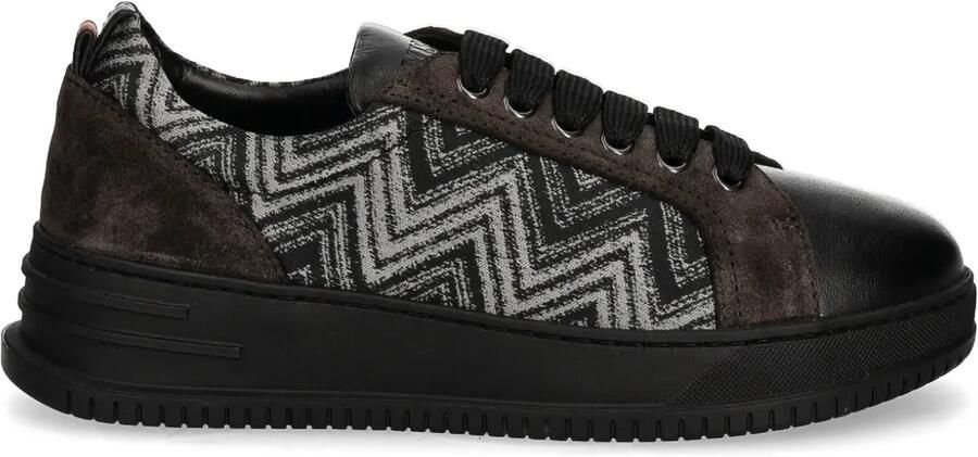 Missoni Suède sneakers Zwart