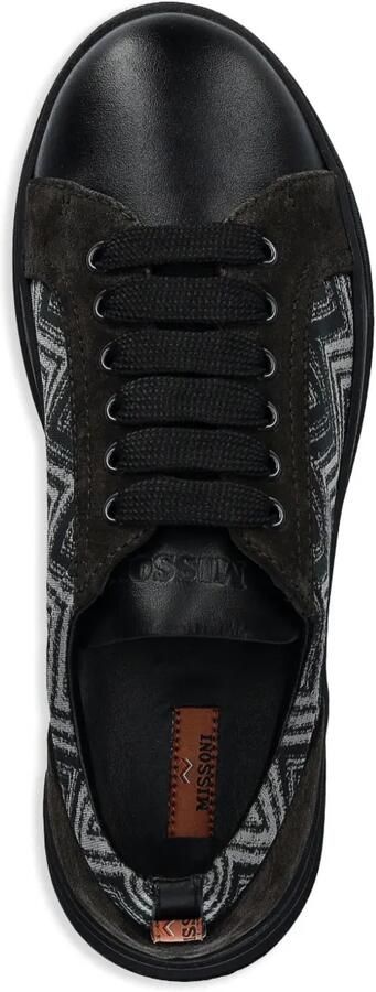 Missoni Suède sneakers Zwart - Foto 4
