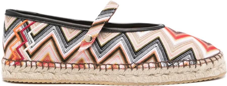 Missoni Zigzag espadrilles Beige