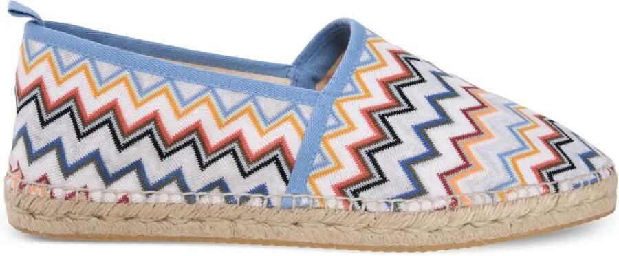 Missoni Zigzag espadrilles Wit