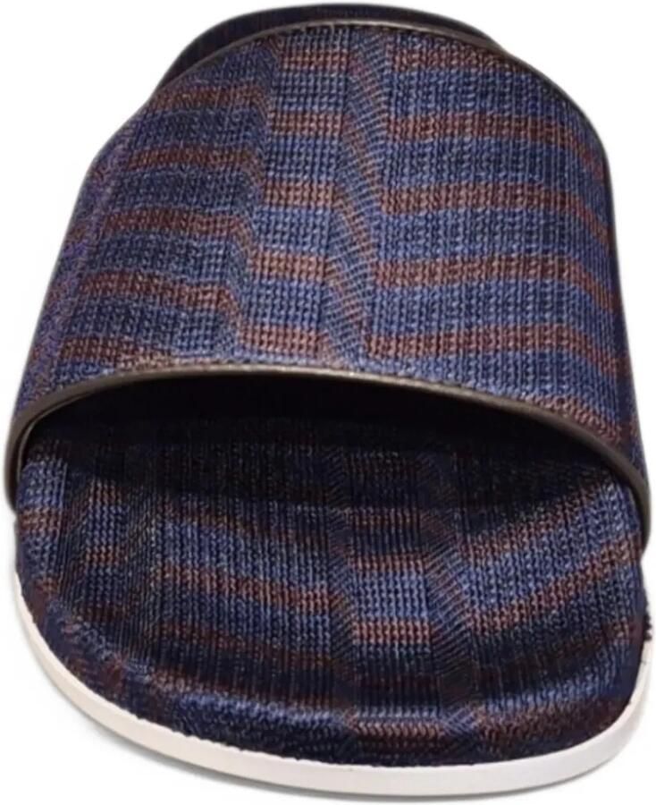 Missoni zigzag-knit slippers Blauw - Foto 2
