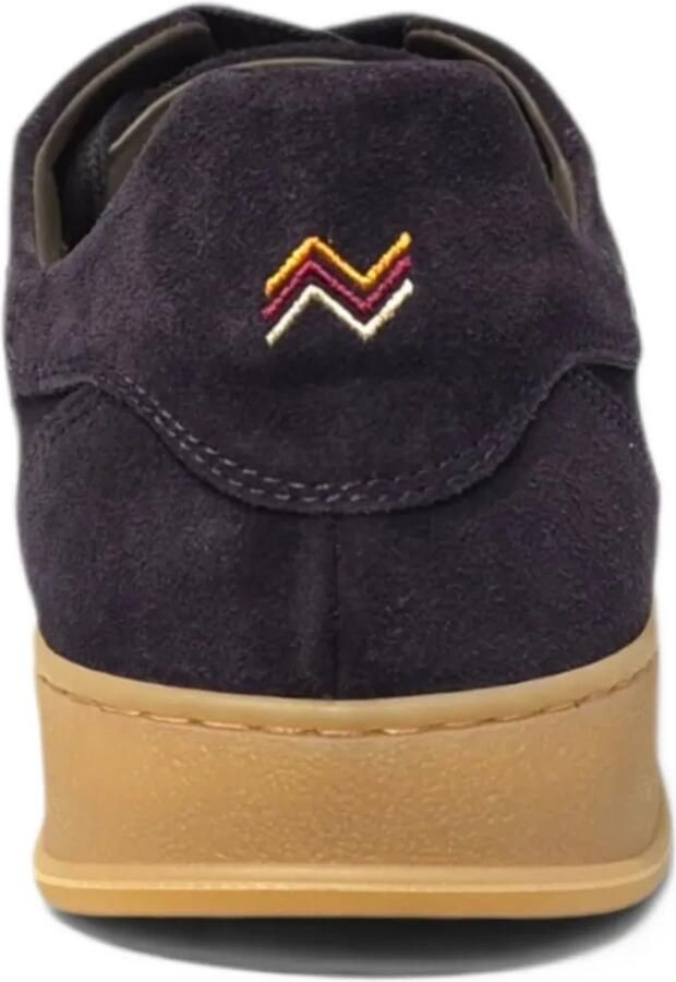 Missoni zigzag-pattern suede sneakers Paars - Foto 2