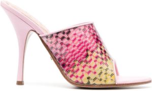 Missoni Muiltjes meet open teen Roze