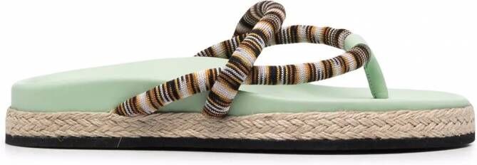 Missoni Sandalen met bandjes Zwart