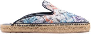 Missoni Zig Zag espadrilles Blauw