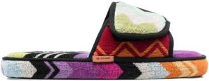 Missoni Slippers met zigzag print Oranje