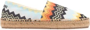 Missoni Espadrilles met zigzagprint Geel