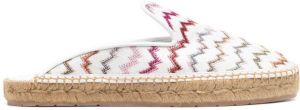 Missoni Espadrilles met zigzagprint Wit