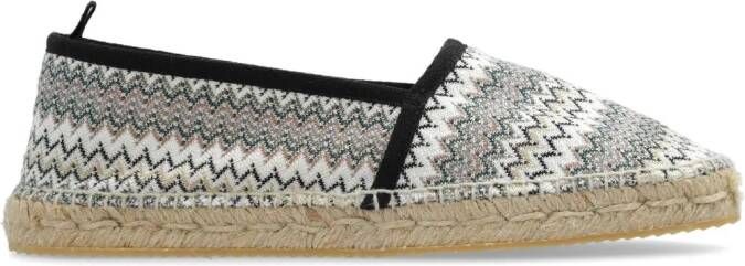 Missoni Espadrilles met zigzag patroon Grijs