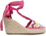 Missoni Espadrilles met zigzag patroon Roze - Thumbnail 1