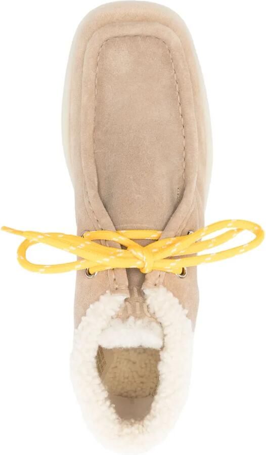 Miu 45 mm suède laarzen Beige - Foto 2