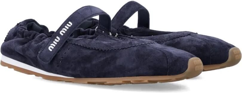Miu Ballerina's met bandje Blauw - Foto 2