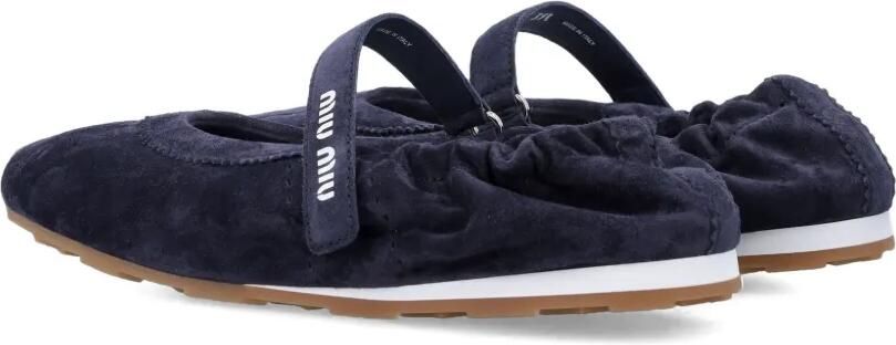 Miu Ballerina's met bandje Blauw - Foto 3