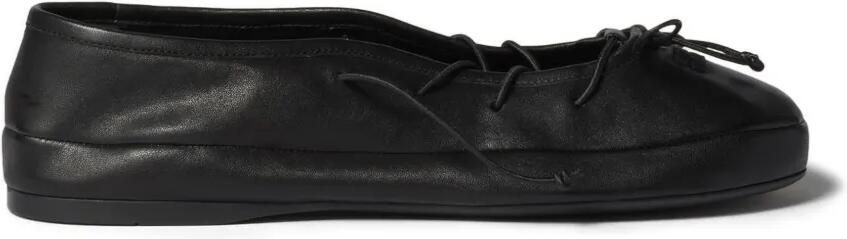Miu Ballerina's van nappa leer Zwart